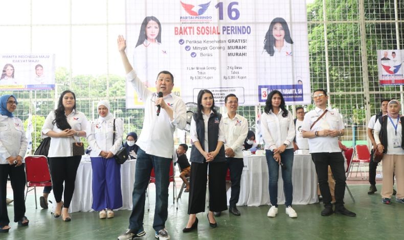 Bazar Murah Disambut Warga, HT: Bukti Kepedulian Partai Perindo