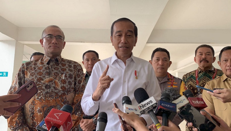 Jokowi Soal PPLN Taipei Distribusikan Surat Suara Lebih Awal: Tahun Baru, Kantor Pos Tutup Agak Lama