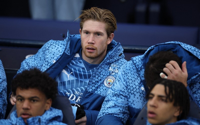 Nongol di Bangku Cadangan Man City, Kevin de Bruyne Siap Comeback?
