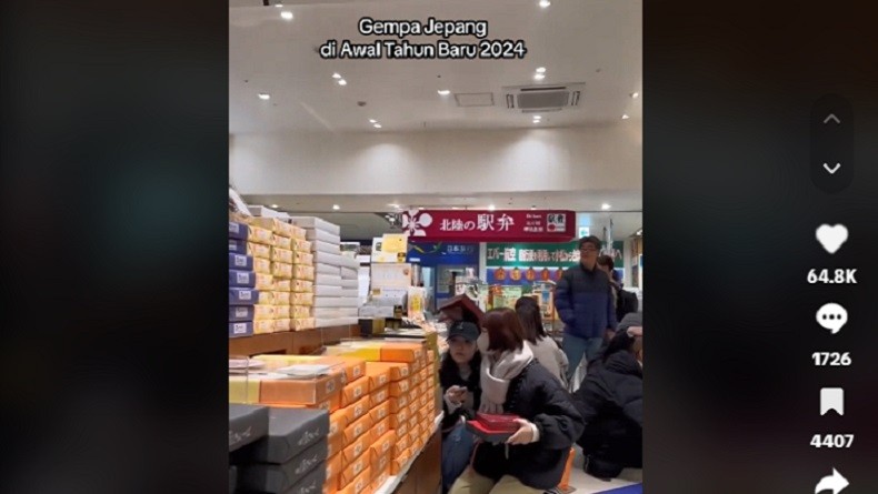 Viral Video Masyarakat Jepang Tak Panik saat Gempa Bumi Bikin Netizen Kagum: Keren Sih Ini!