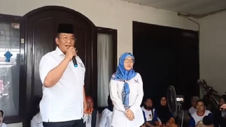 Aksi Blusukan Caleg Perindo Anang Iskandar di Sidoarjo, Tebus Sembako Murah dan Edukasi Pencoblosan