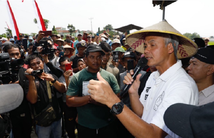 Ganjar Pranowo Tegaskan Dukungan kepada Palestina pada Debat Ketiga Capres-Cawapres 2024