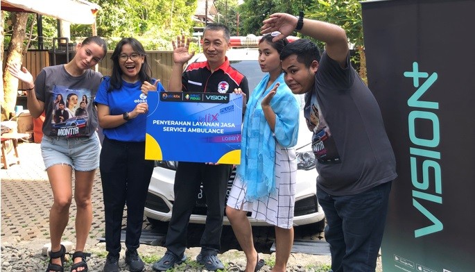 Komunitas Relawan Ambulan Nusantara Bersyukur Dapat Perawatan Service dari Vision+ dan Otoklix