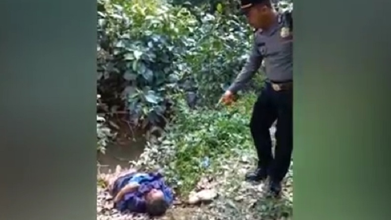 Dibunuh Tetangga, Perempuan Paruh Baya di Madina Ditemukan Tergeletak di Parit