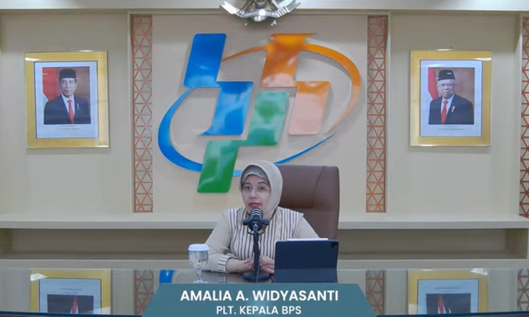 BPS: Inflasi 2023 Terendah dalam 20 Tahun Terakhir