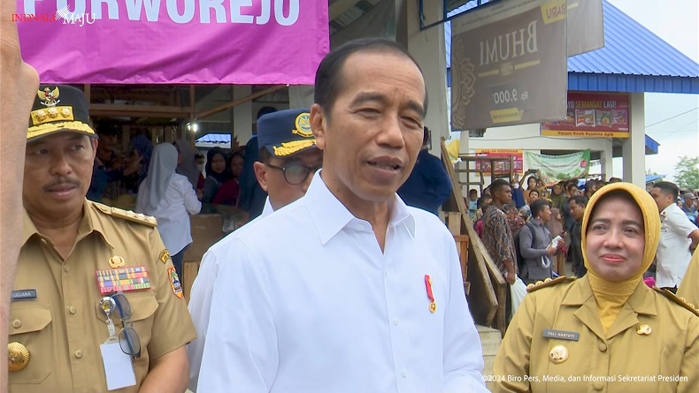 Presiden Jokowi Pastikan Cadangan Beras Aman dan Harga Terkendali