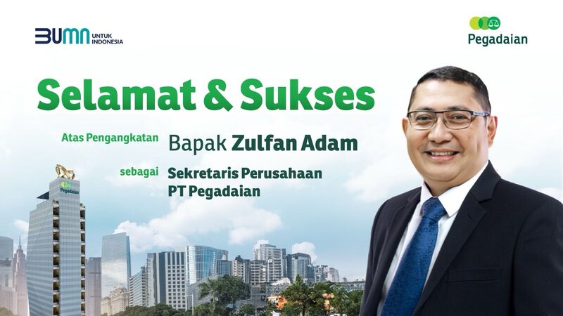 PT Pegadaian Resmi Lantik Sekretaris Perusahaan Baru