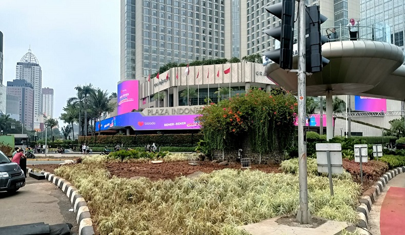 Pemprov DKI Targetkan Perbaikan Tanaman yang Rusak usai Perayaan Tahun Baru 2024 Selesai 3 Hari