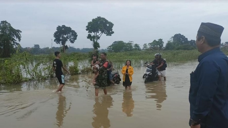 Sungai Batanghari Meluap, 1.178 Rumah Warga di Danau Sipin Jambi Terendam Banjir