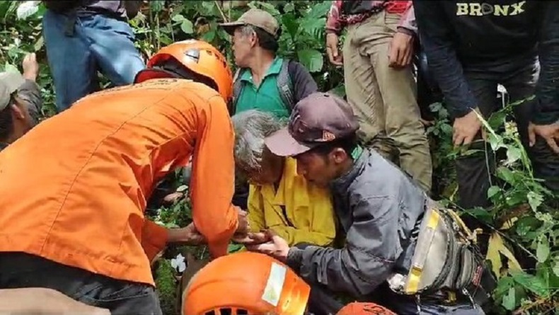 Hilang 2 Hari di Hutan Lampung Barat, Nenek 91 Tahun Ditemukan Selamat