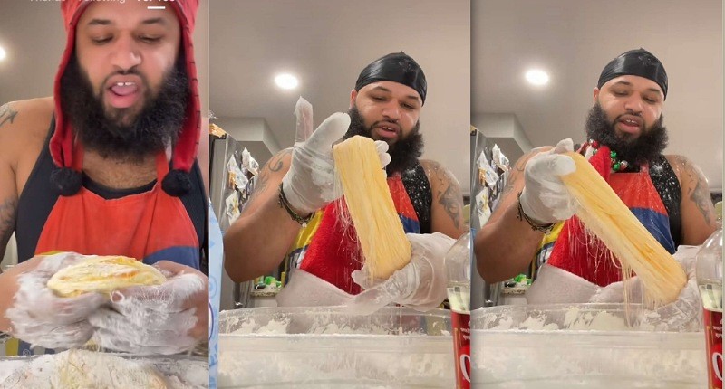 Viral, Bule Bikin Jajanan Rambut Nenek Khas Indonesia Jadi Sorotan Netizen 