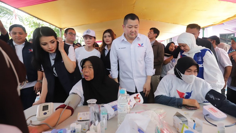 Gelar Cek Kesehatan Gratis dan Bazar Murah, Liliana Tanoesoedibjo: Kita Berjuang Bersama!