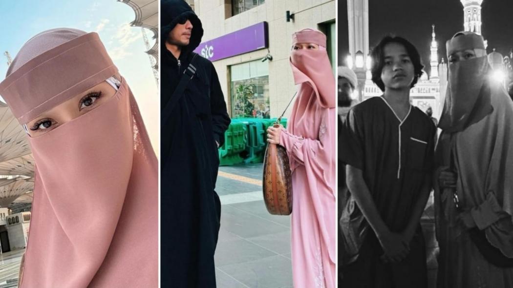 Potret BCL Bercadar saat Umroh Bikin Pangling, Netizen: Semoga Istiqamah