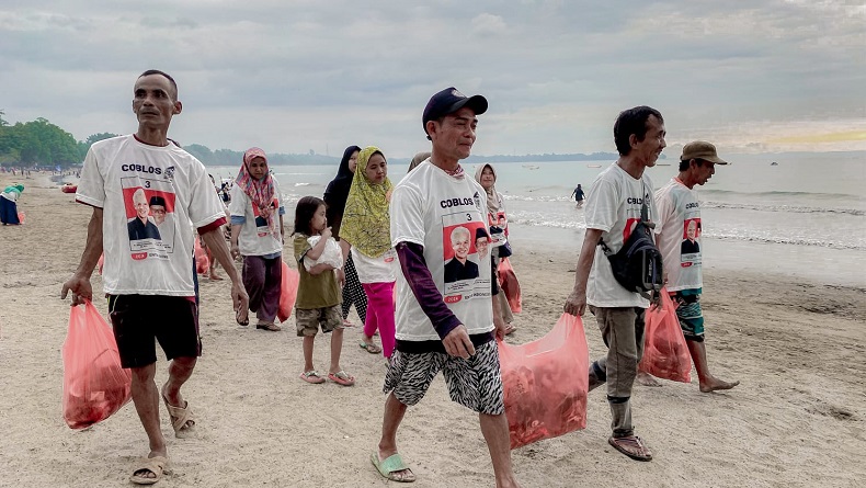 Masyarakat di Pantai Banten Selatan Dukung Ganjar-Mahfud, Berharap Menang di 2024