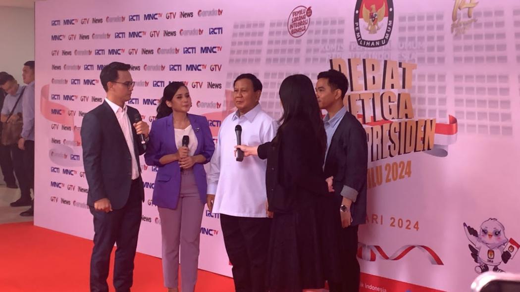 Debat Ketiga Capres, TKN Beri Saran kepada Prabowo Subianto agar Terlihat Gembira