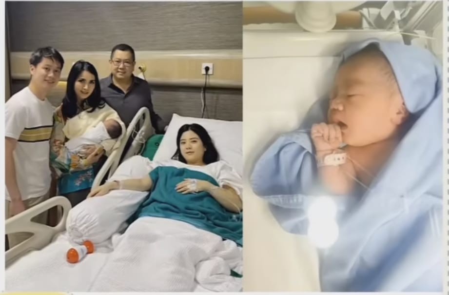 Hary dan Liliana Tanoesoedibjo Menimang Cucu Keempat 