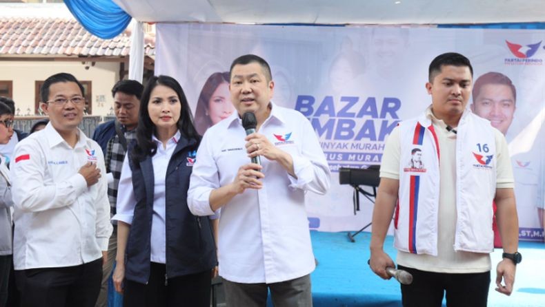 Bazar Murah di Manggarai Selatan, HT: Bentuk Kepedulian Partai Perindo untuk Masyarakat
