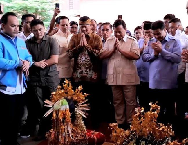 Kunjungan ke Jambi, Prabowo: Saya Ngurut Dada, Beri Kebaikan Dibalas Kebencian