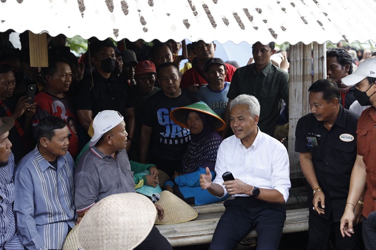 Ini Strategi Ganjar untuk Permudah Petani Dapatkan Pupuk