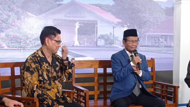 Izin Tak Hadiri HUT ke-51 PDIP, Mahfud MD Kumpulkan TKD DIY