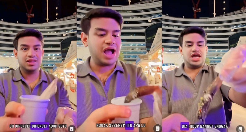 Viral, Fadil Jaidi Nyaris Makan Cumi Mentah, Apa Bahayanya?
