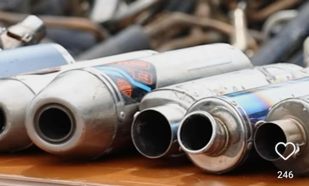 Ngeyel Gunakan Knalpot Brong Polisi Bisa Sita Motor, Ini Aturannya