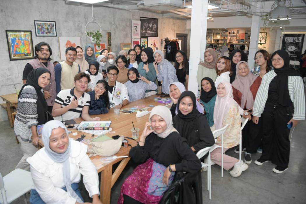 Kongkow Bareng Followers, Alam Ganjar Bangga Anak Muda Yogyakarta Miliki Segudang Inovasi