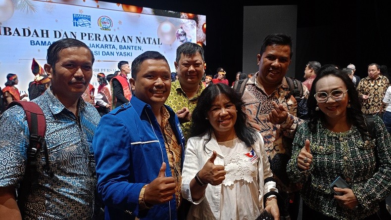 Perayaan Natal Bamagnas, HT Dinilai Sosok yang Mengayomi