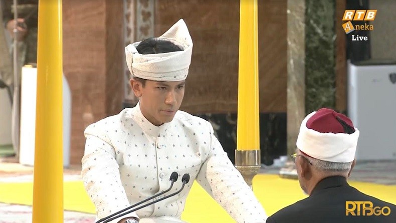 Sah, Pangeran Abdul Mateen dan Anisha Rosnah Resmi Menikah