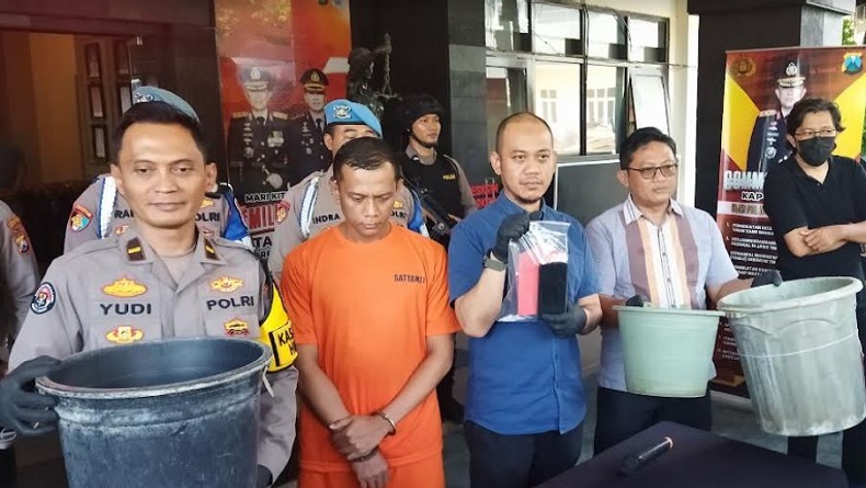 Tampang Abdul Rahman Tukang Pijat Pelaku Mutilasi Pengusaha Kafe di Malang