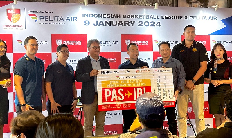Pelita Air Official Airlines IBL Musim 2024, Tim Tandang Dapat Tiket Gratis!
