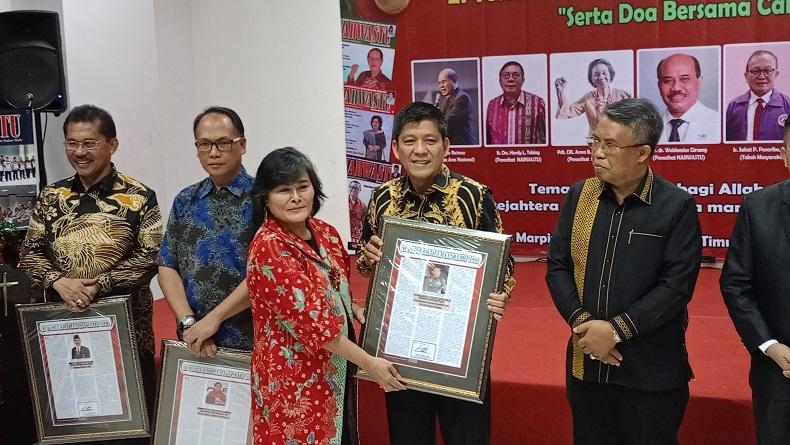 Caleg Perindo Karev Marpaung Dapat Penghargaan Tokoh Kristiani Inspiratif 2023