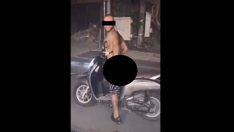 Viral Bule di Bali Pamer Pantat sambil Freestyle