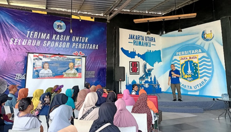 Caleg Perindo Albert Mamahit Dorong Peningkatan Kualitas Pendidikan Warga Kampung Tanah Merah