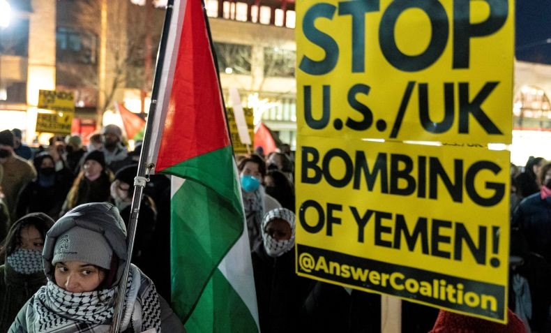 AS dan Inggris Gempur Yaman Lagi, Incar Sistem Radar Houthi