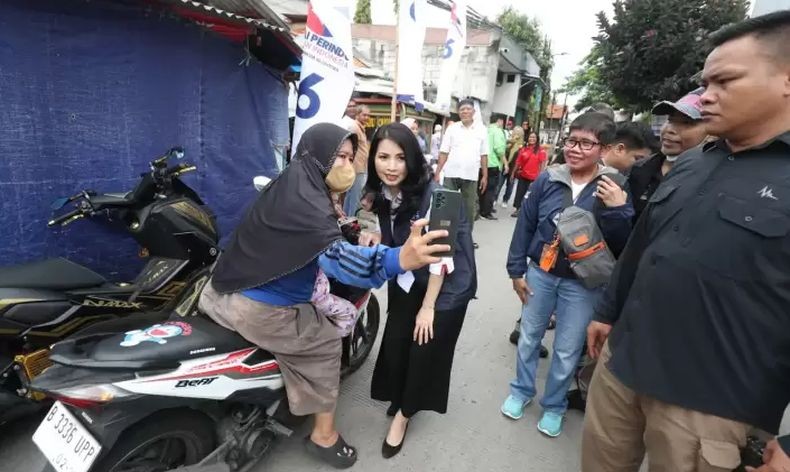 Kesan Warga Koja Bertemu Liliana Tanoesoedibjo: Orangnya Ramah, Merakyat Banget