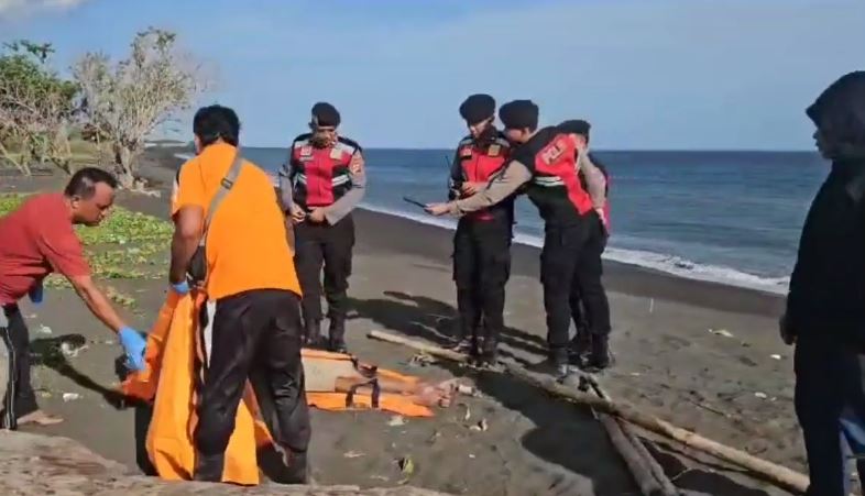 Klungkung Gempar, Mayat Pasutri Ditemukan di Pinggir Pantai Nyaris Berpegangan Tangan