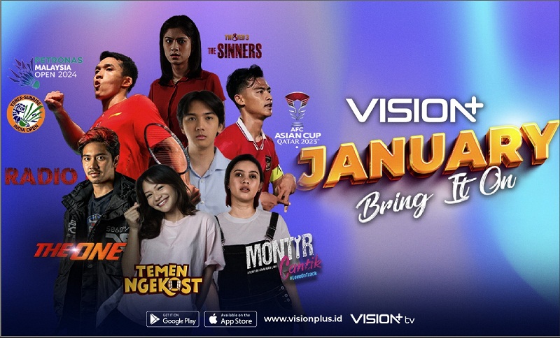 Tontonan Fresh Vision+ di Januari: Original Series Terbaru hingga Piala Asia 2023