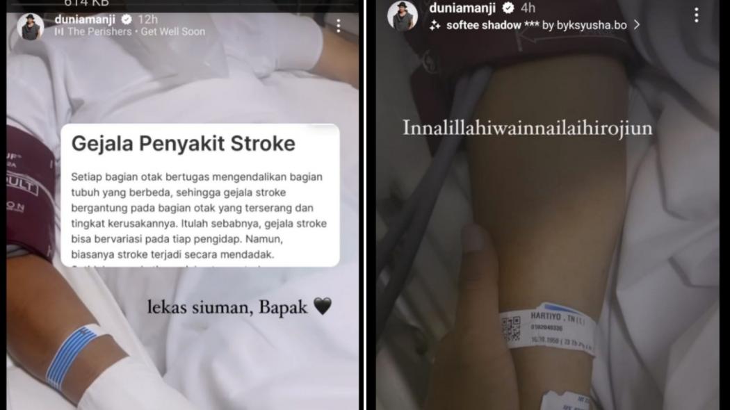 Kabar Duka, Ayah Anji Manji Meninggal usai Menderita Stroke