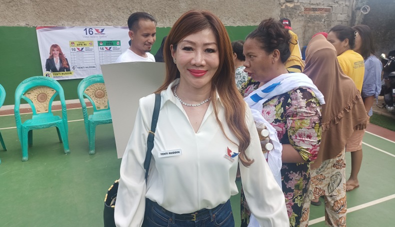 Caleg Perindo Yenti Nuddin Janji Atasi Masalah Pengangguran di Depok dan Bekasi