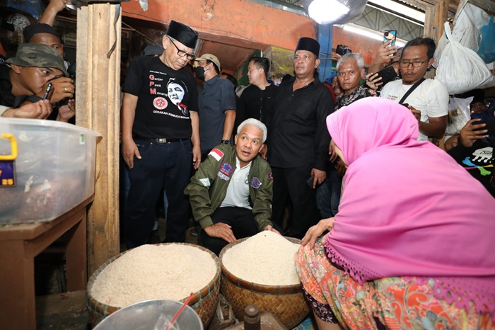Harga Beras Tak Kunjung Turun, Ganjar: Operasi Pasar-Intervensi Pemerintah Harus Masif!