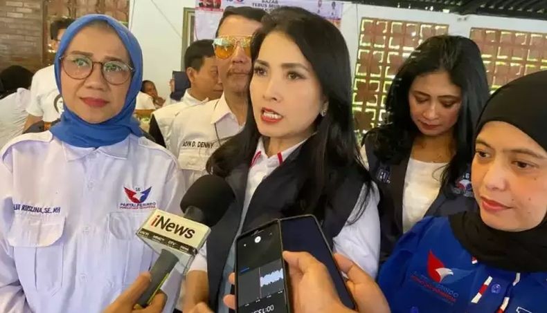 Hadiri Bazar Murah Perindo di Pejaten Timur, Liliana: Bentuk Keberpihakan kepada Rakyat