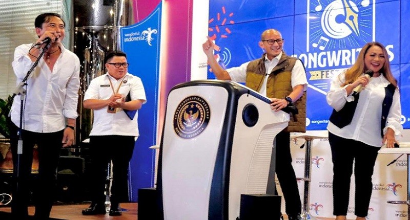 Sandiaga Uno Dukung Songwriters Festival 2024 Jadi Momentum Edukasi HKI Pencipta Lagu