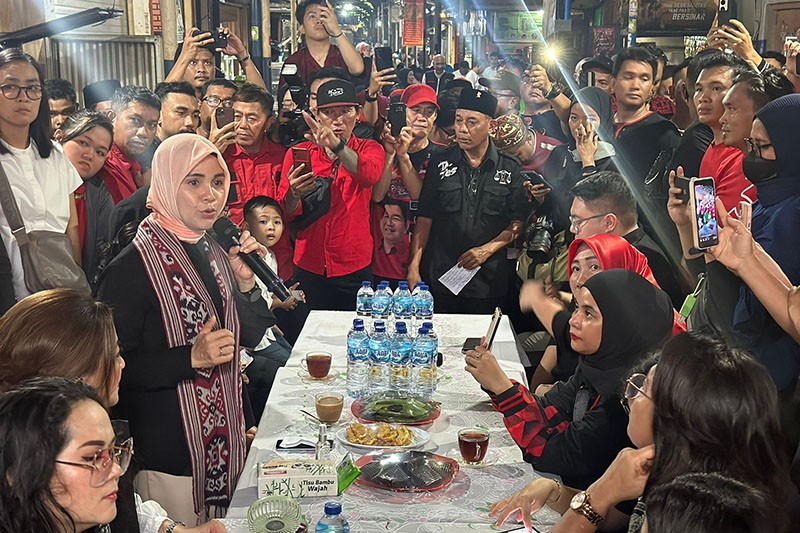 KTP Sakti Ganjar-Mahfud, Atikoh: Bakal Permudah Hidup Rakyat