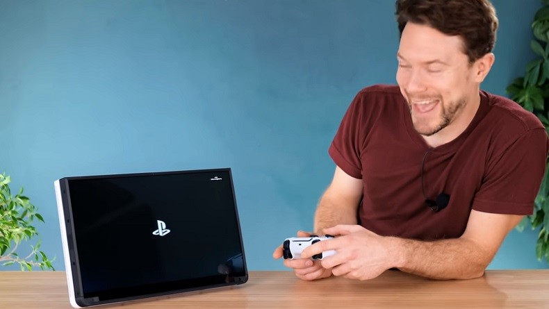 YouTuber Ini Bikin PlayStation 5 Versi Tablet, Warganet Kagum: Amazing Work!