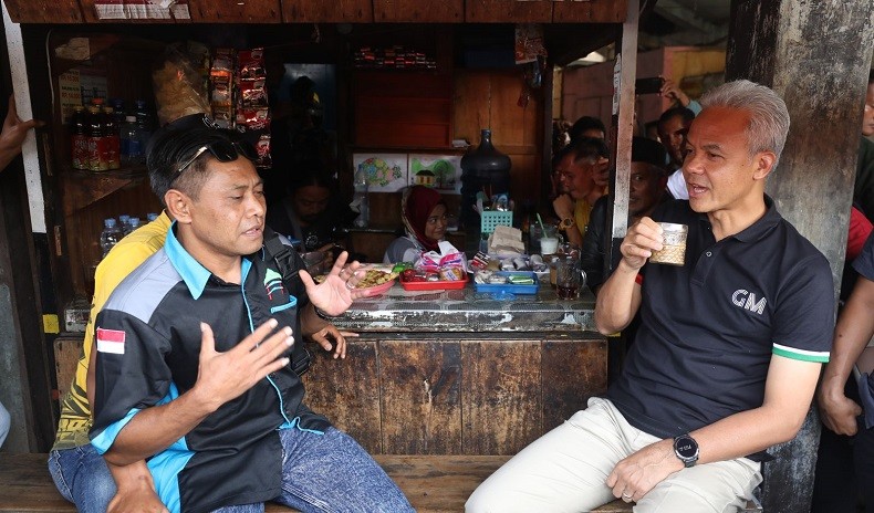 Puluhan Sopir Truk di Batang Dukung Ganjar Berantas Pungli di Jalan Seluruh Indonesia