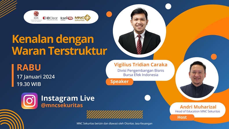 MNC Sekuritas Kupas Tuntas Waran Terstruktur di IG Live Malam Ini!