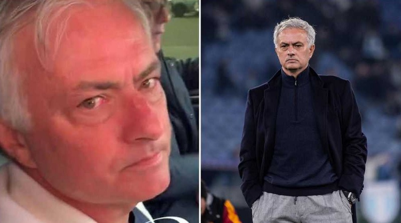 Viral Jose Mourinho Menangis di Mobil usai Dipecat AS Roma