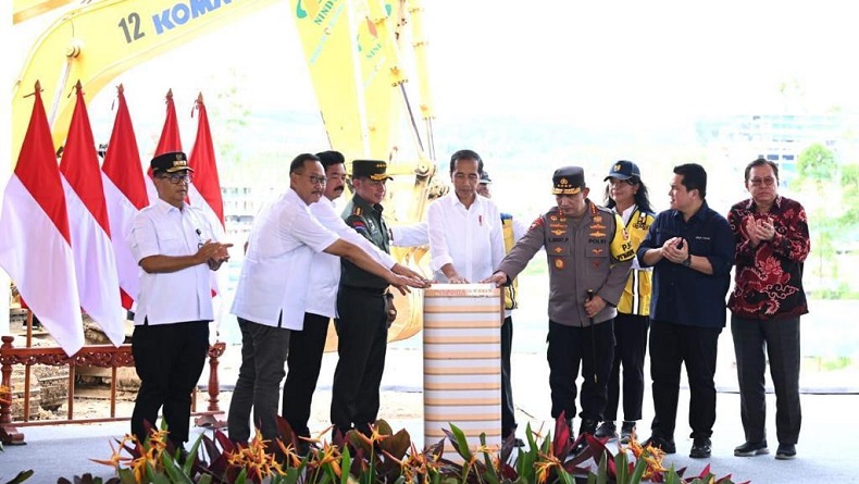 Jokowi Groundbreaking Memorial Park IKN, Taman untuk Hormati Pahlawan dan Pendiri Bangsa