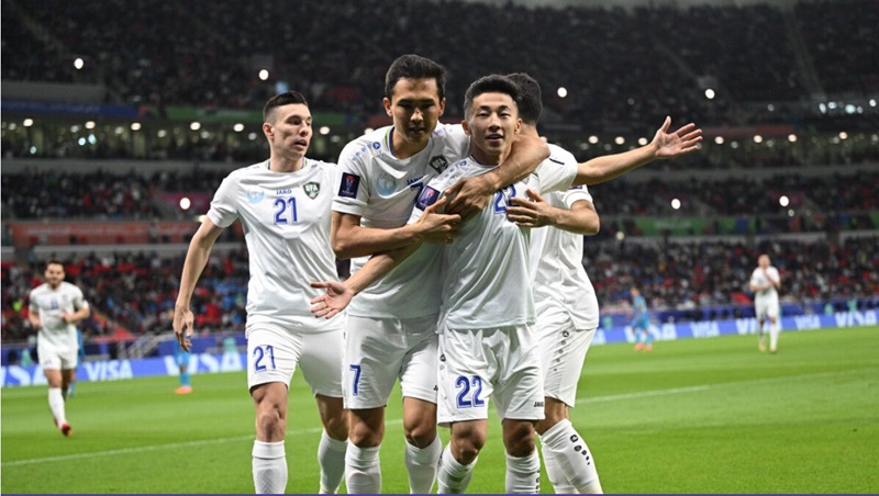 Hasil Piala Asia 2023: Agresif, Uzbekistan Hajar India